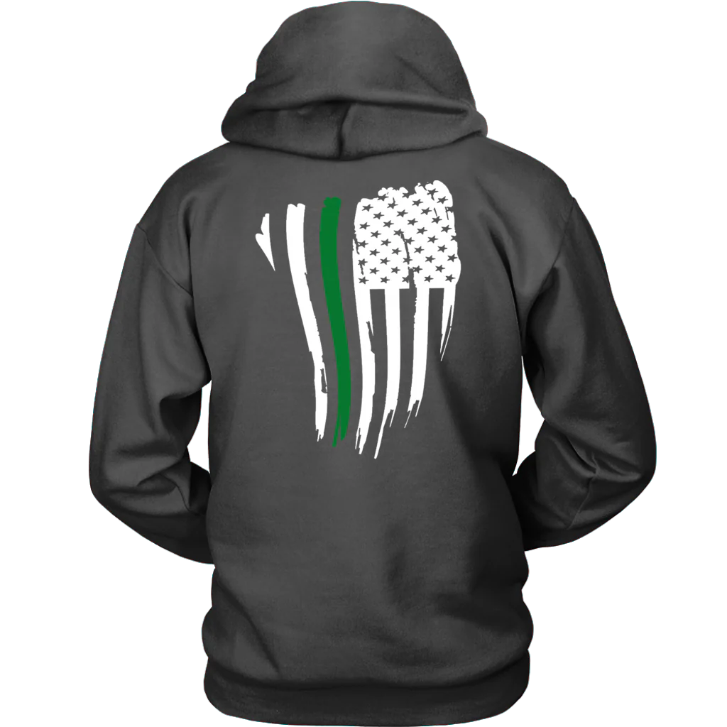 THIN GREEN LINE AMERICAN FLAG SHIRTS & HOODIES - Image 6