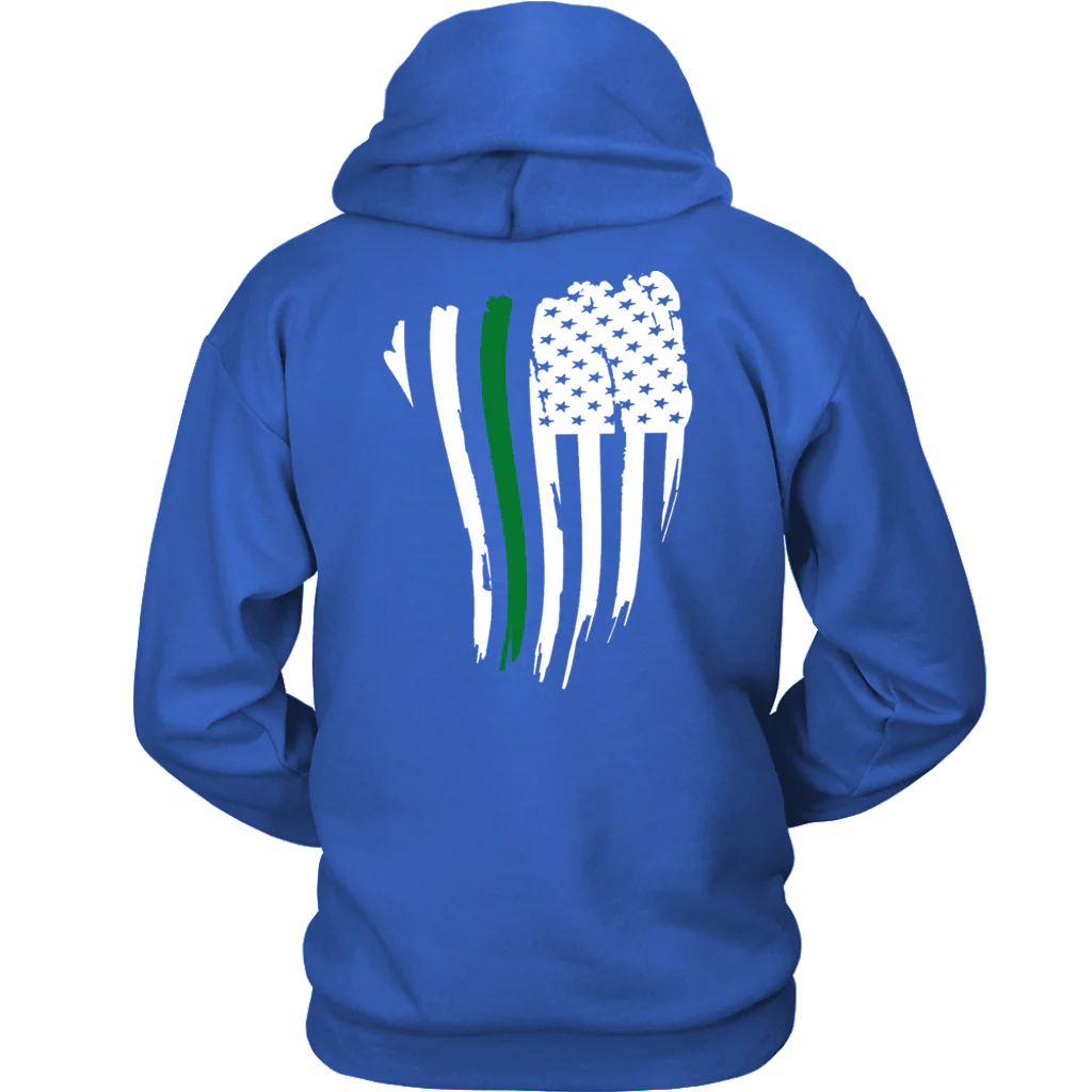 THIN GREEN LINE AMERICAN FLAG SHIRTS & HOODIES - Image 8