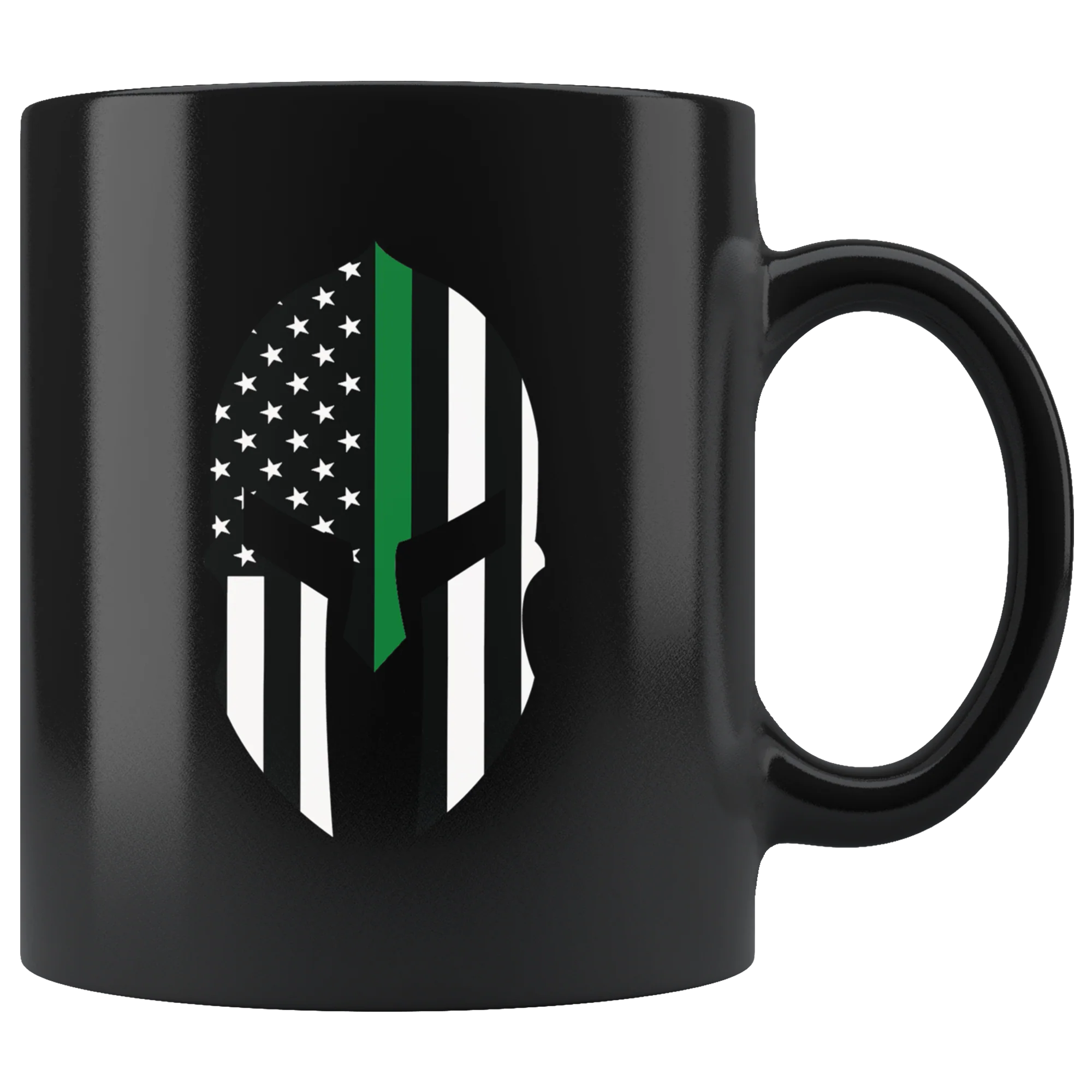 Thin Green Line Spartan Mug