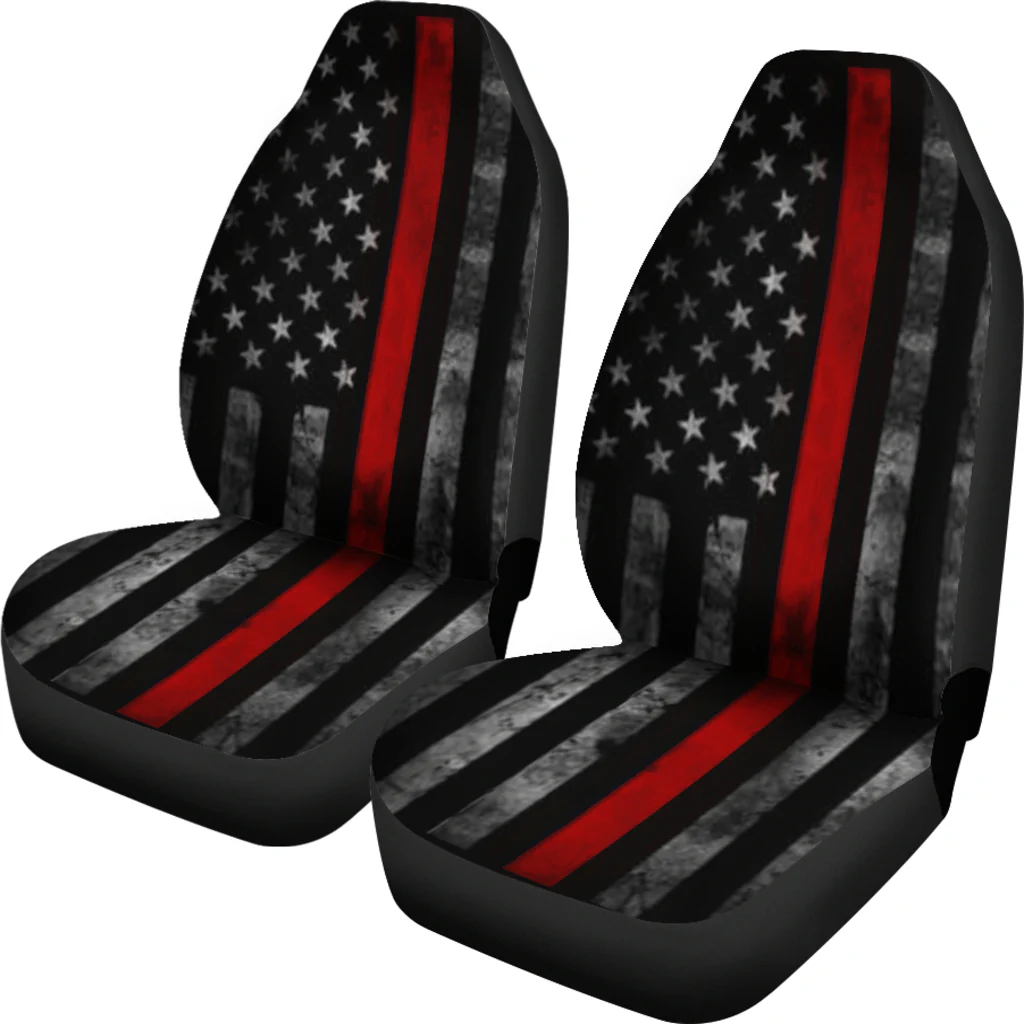 Thin Red Line Car Seat Covers - Image 2