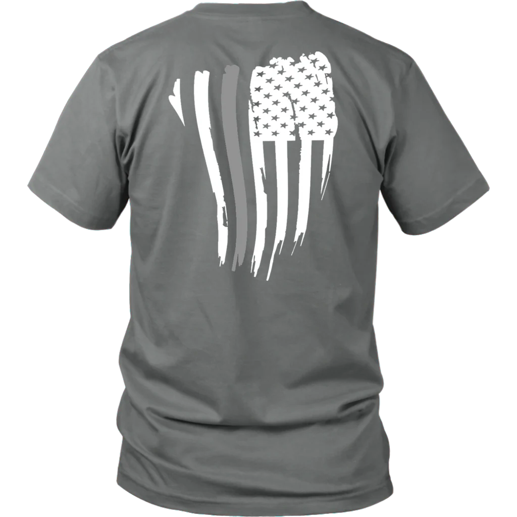 THIN SILVER LINE AMERICAN FLAG SHIRT - Image 4