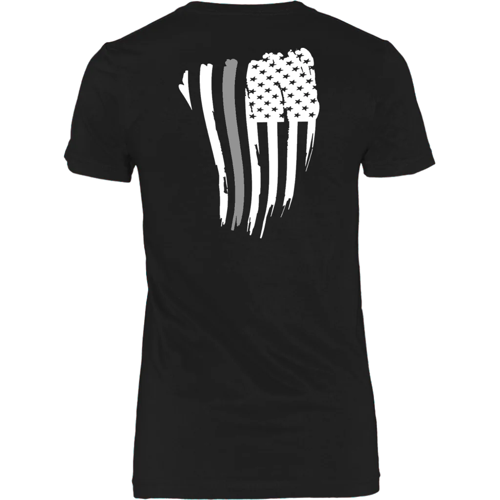 THIN SILVER LINE AMERICAN FLAG SHIRT - Image 9