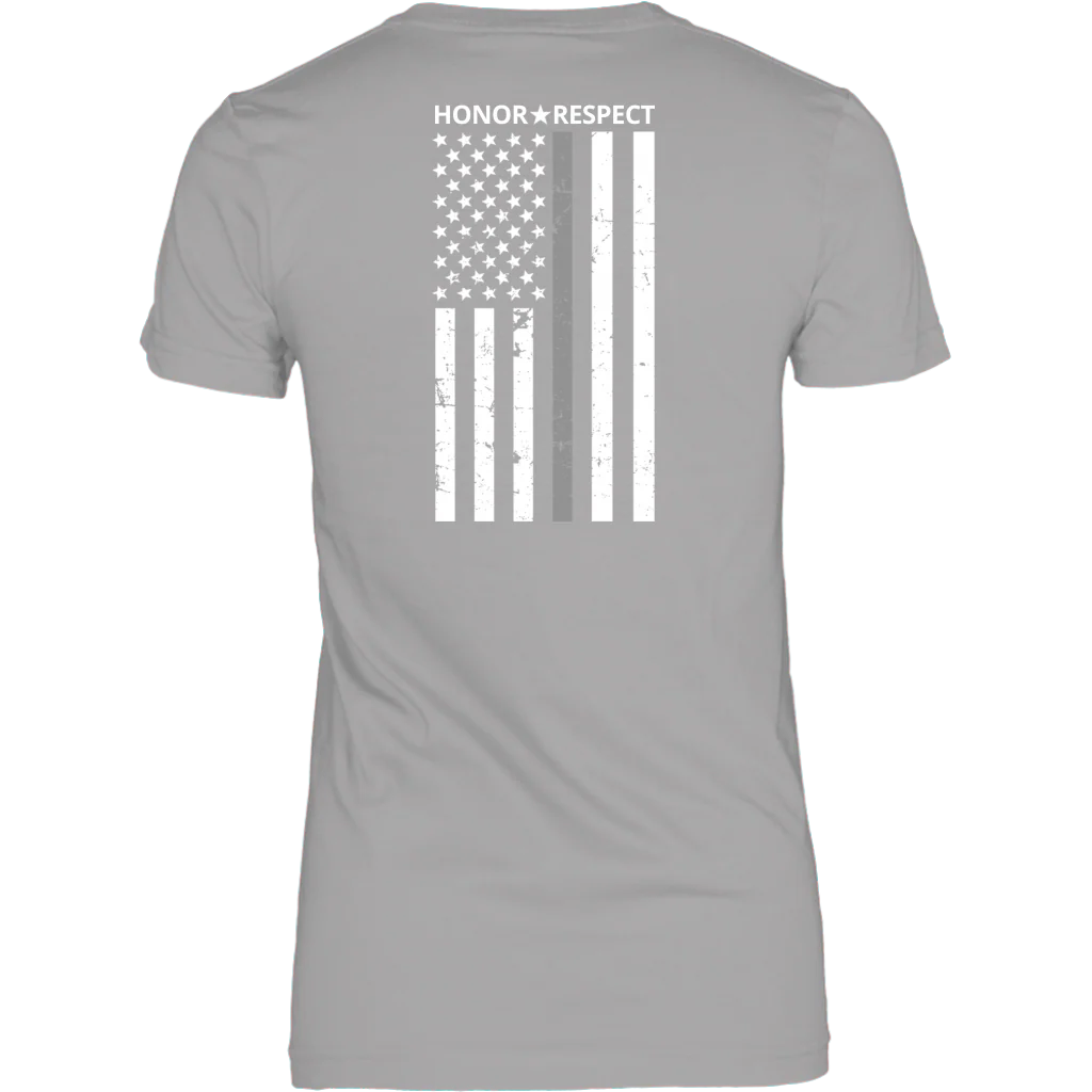 THIN SILVER LINE FLAG HONOR RESPECT SHIRTS AND HOODIES - Image 11