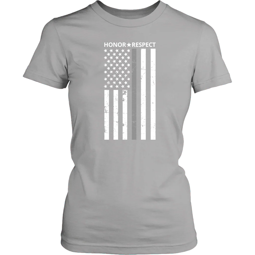 THIN SILVER LINE FLAG HONOR RESPECT SHIRTS AND HOODIES - Image 11