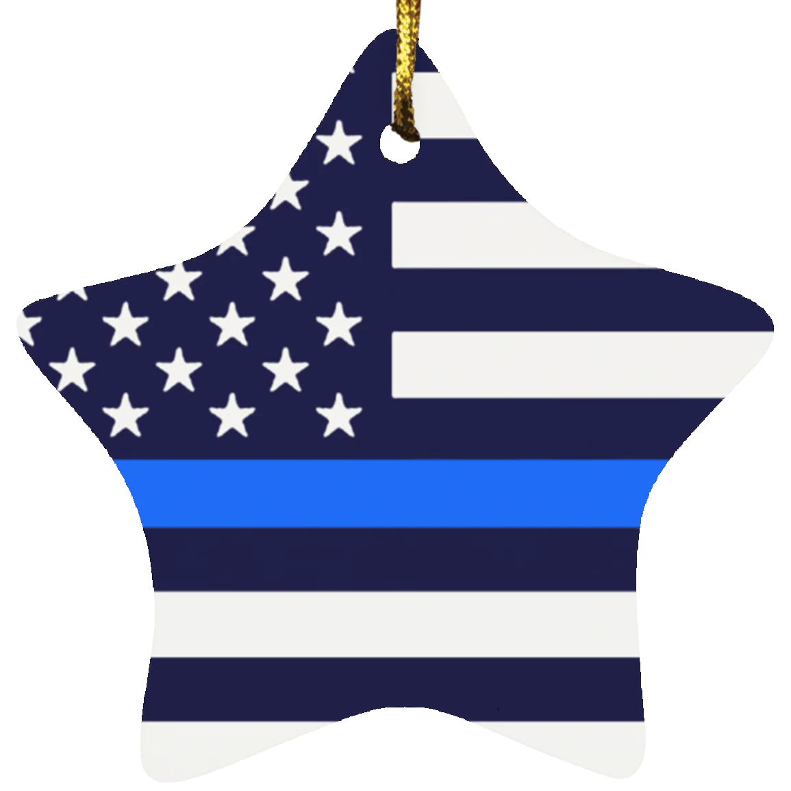 Thin Blue Line Flag Ornaments - Image 10