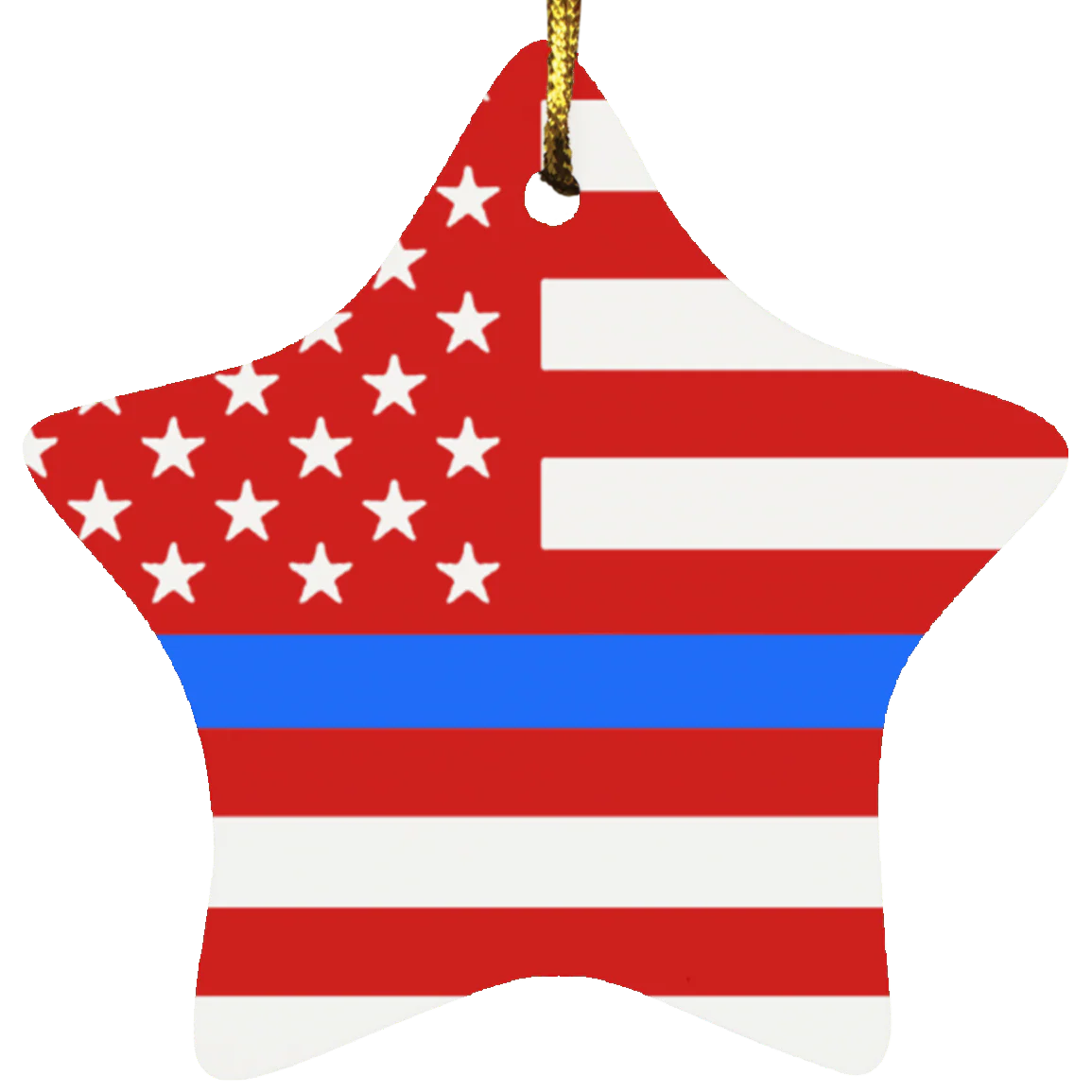 Thin Blue Line Flag Ornaments - Image 11
