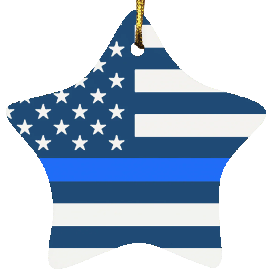 Thin Blue Line Flag Ornaments - Image 12