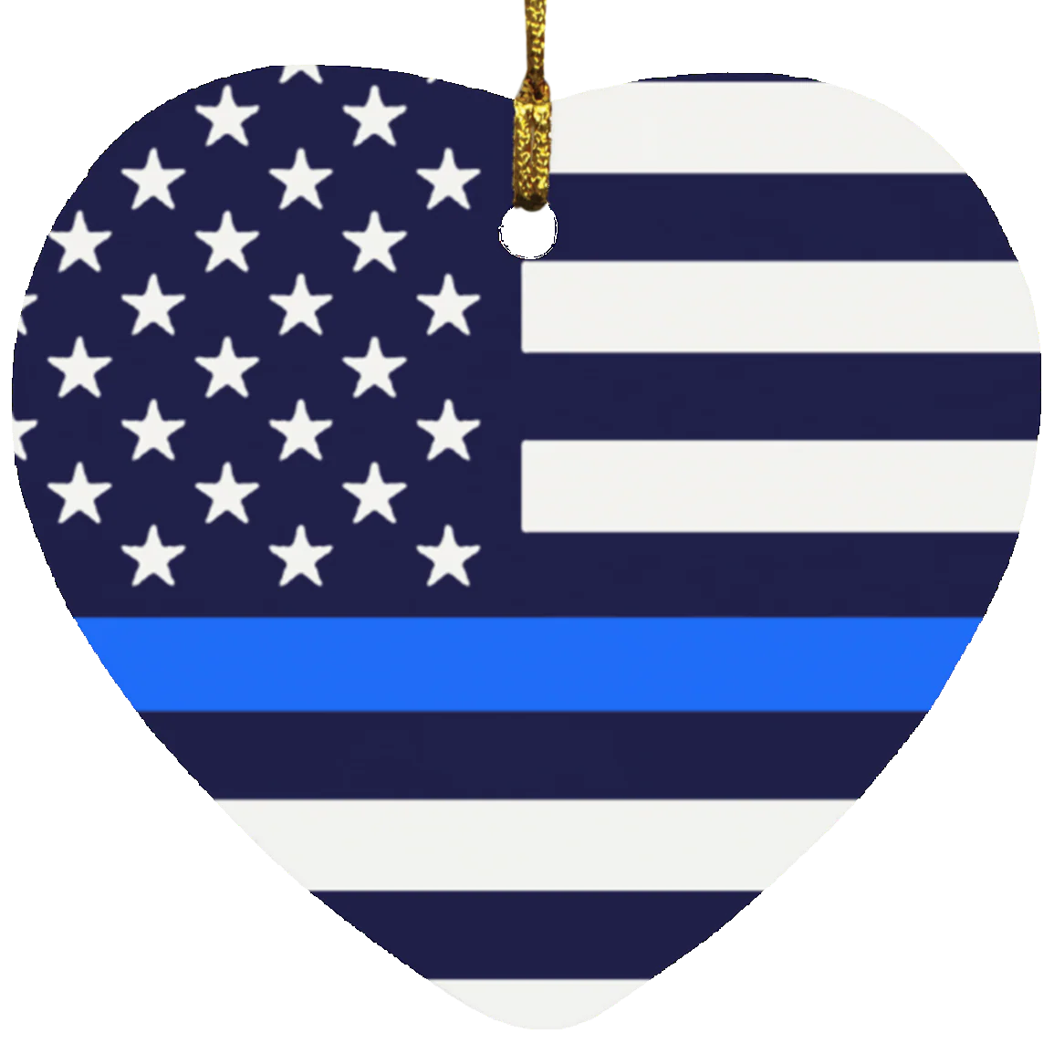 Thin Blue Line Flag Ornaments - Image 14