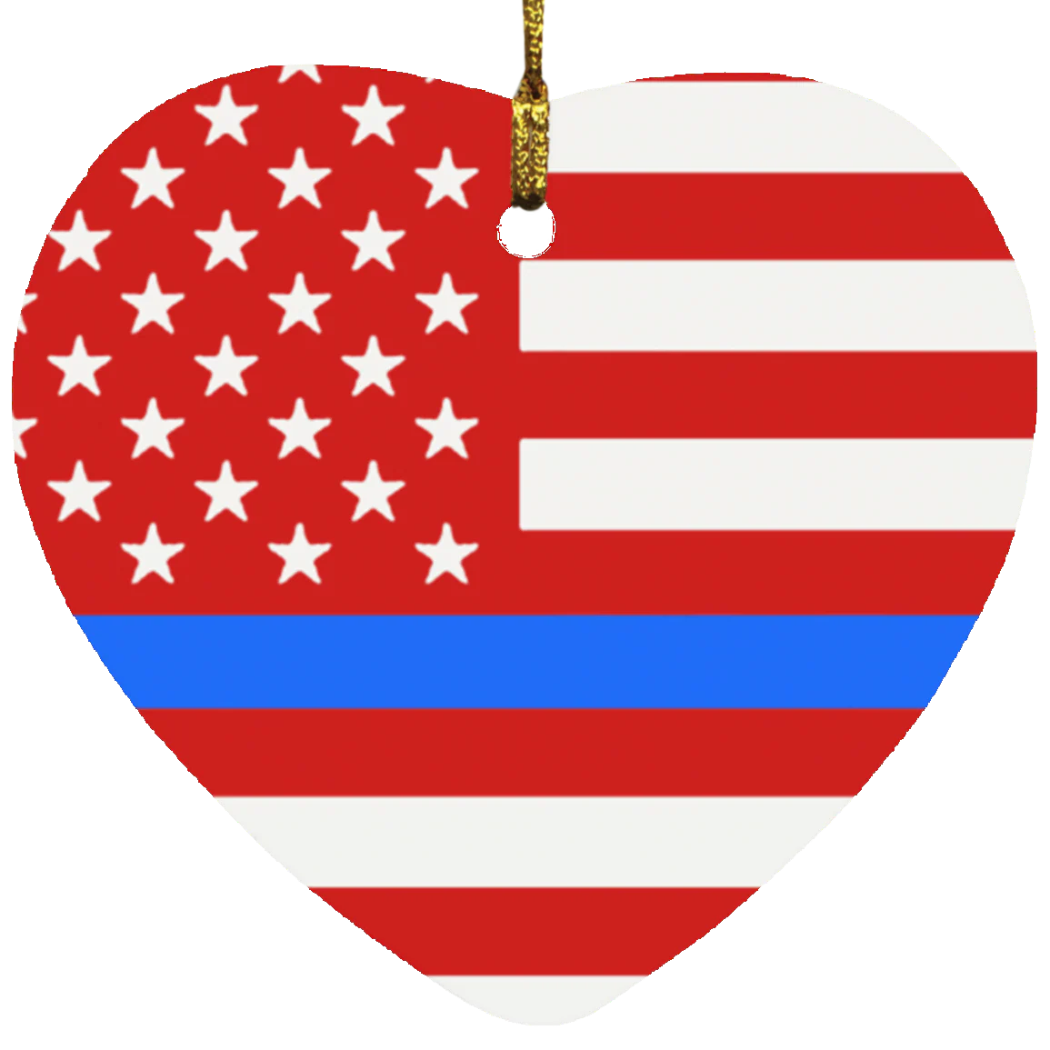Thin Blue Line Flag Ornaments - Image 15