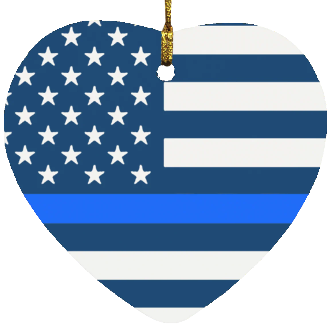 Thin Blue Line Flag Ornaments - Image 16