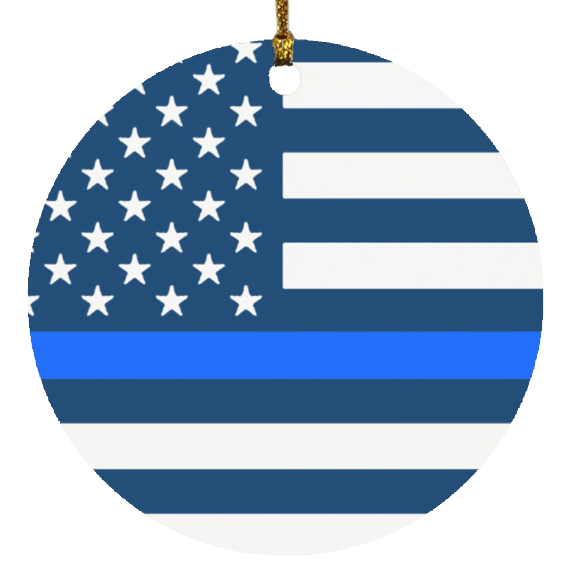 Thin Blue Line Flag Ornaments - Image 4