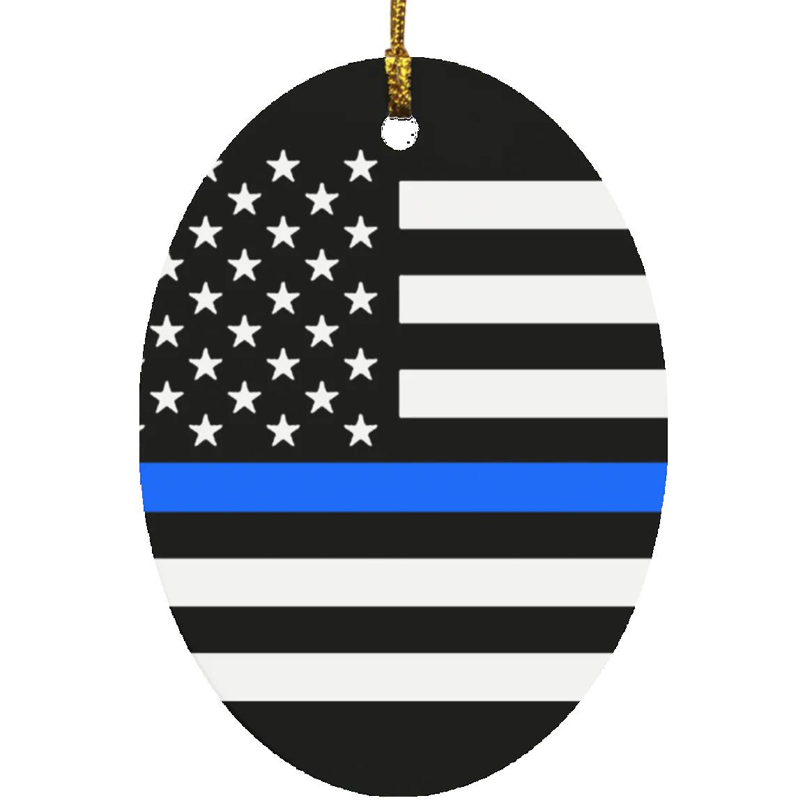 Thin Blue Line Flag Ornaments - Image 5