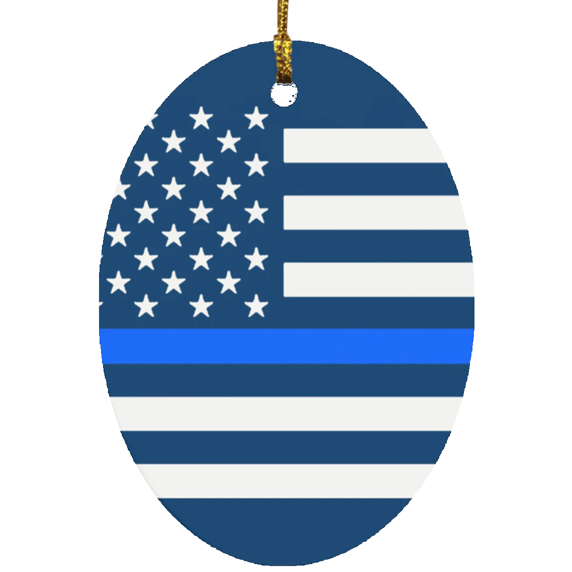 Thin Blue Line Flag Ornaments - Image 8