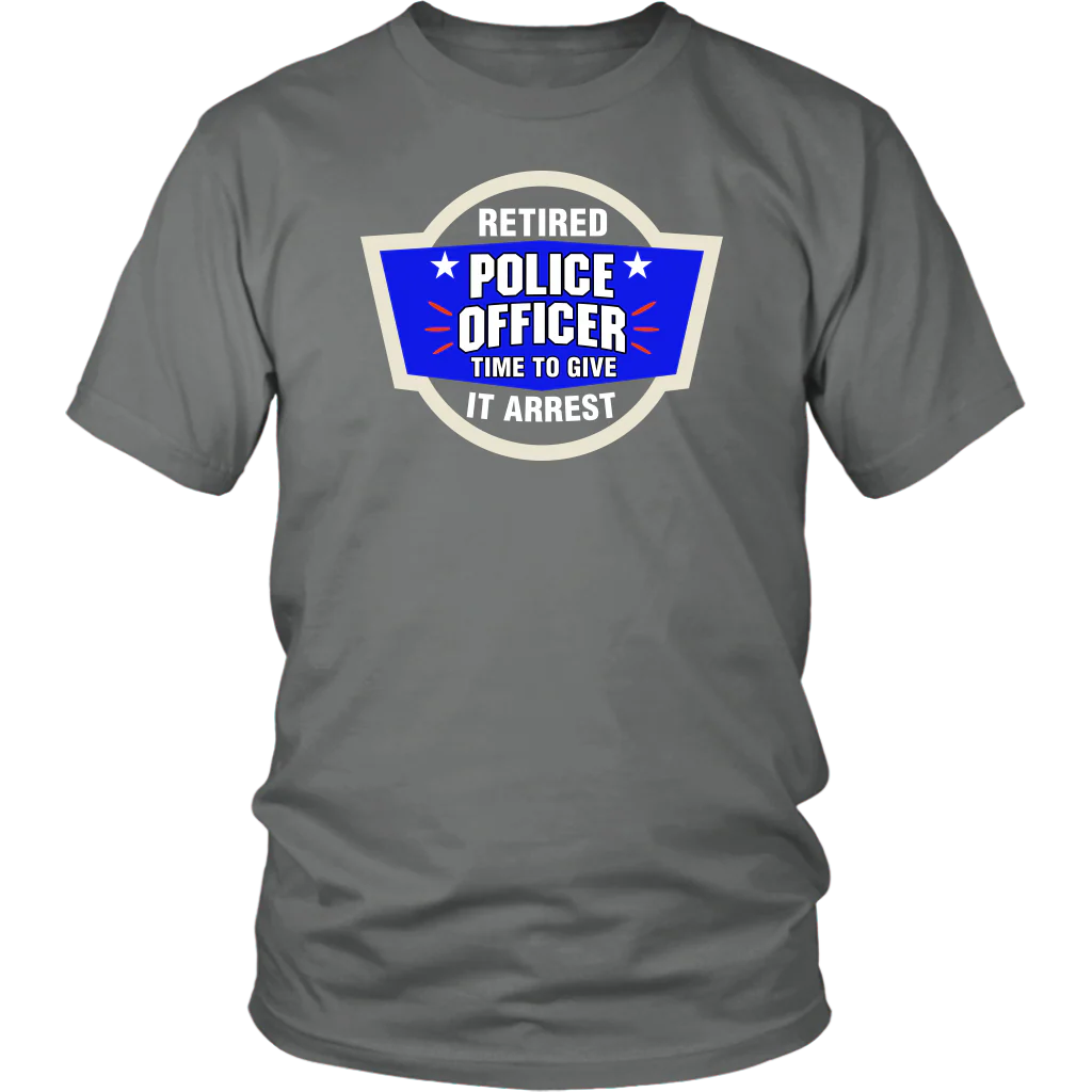 Time To Give It Arrest Shirts and Hoodies - Image 3