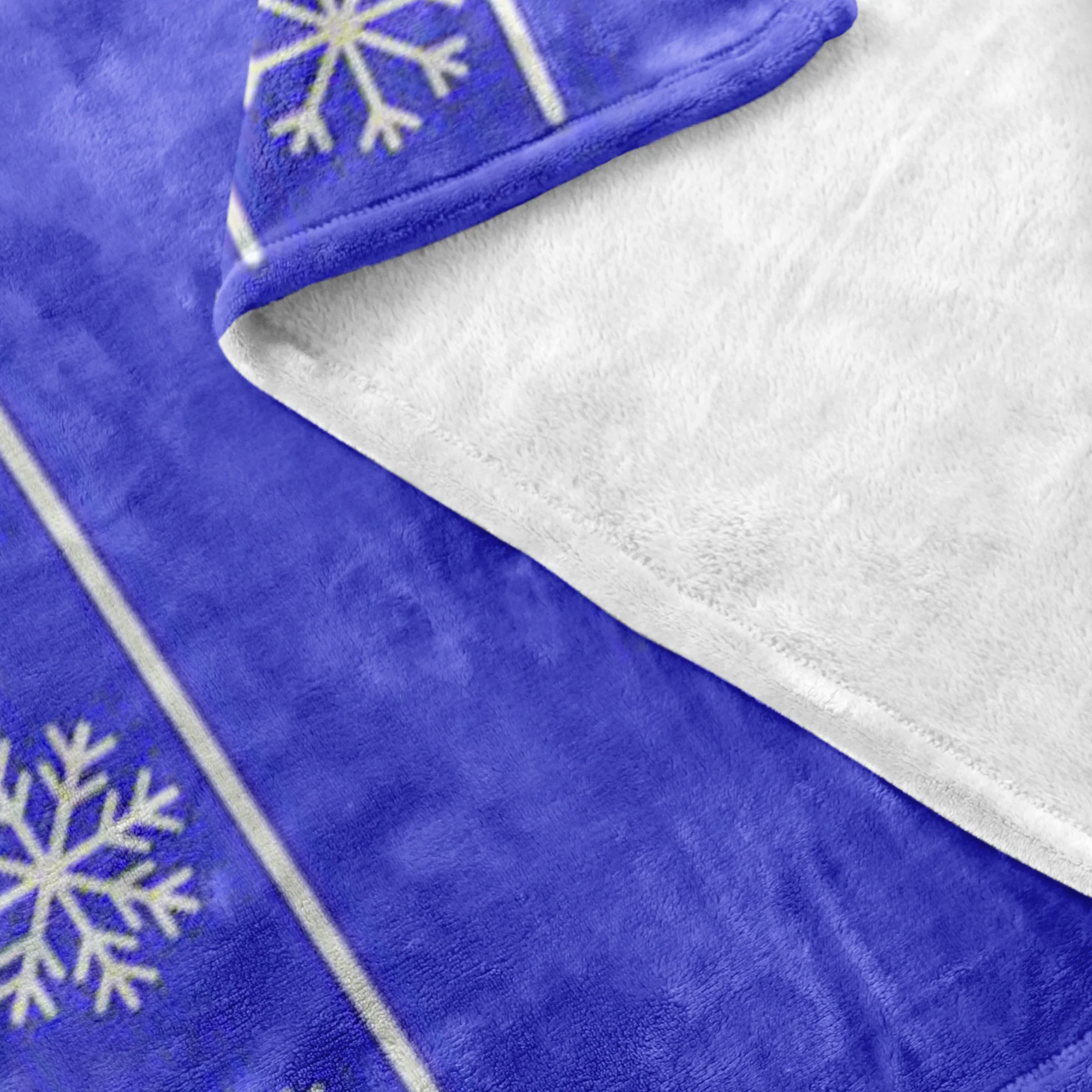 Ugly Christmas Love Police Throw Blanket - Image 4