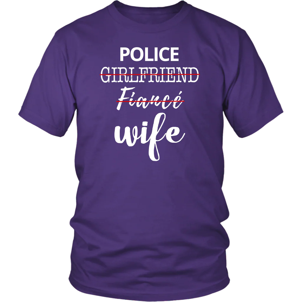 Upgraded Police Wife Shirts and Hoodies - Image 2