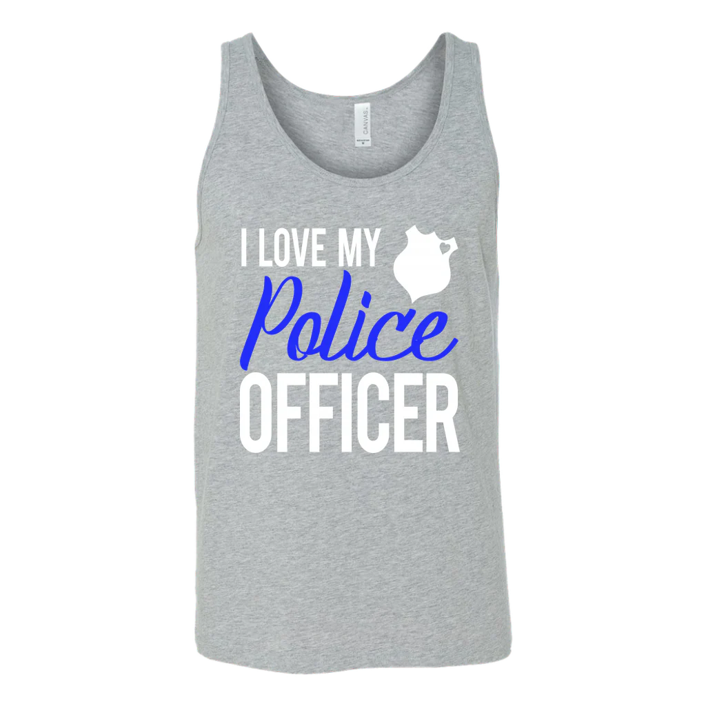 Women's I Love My Police Officer Tank Top - Image 8
