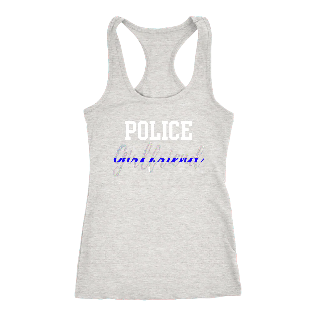 Women's Police Girlfriend Tank Top - Image 3
