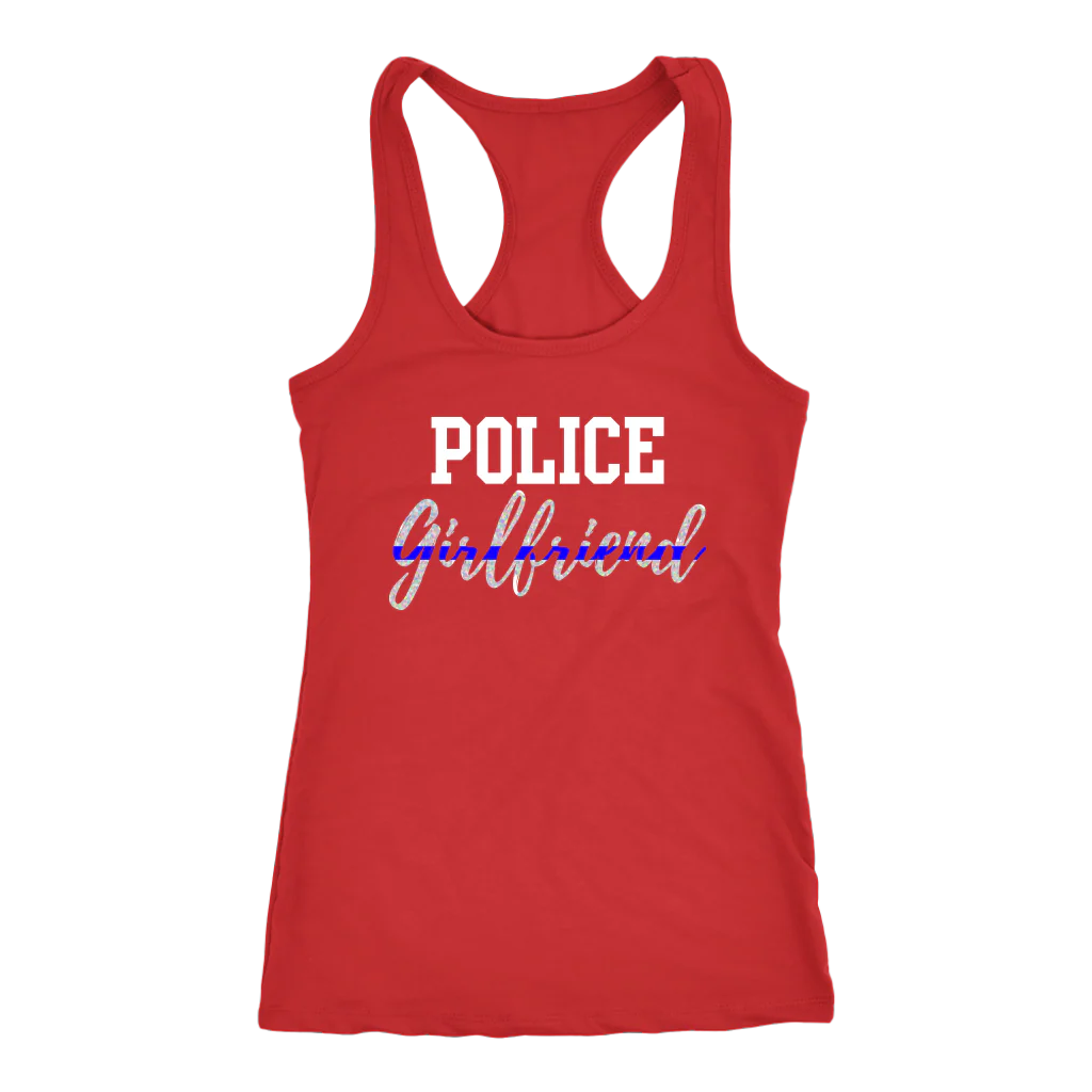 Women's Police Girlfriend Tank Top - Image 4