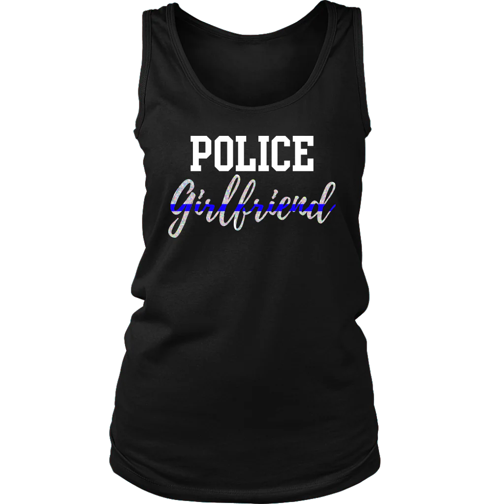Women's Police Girlfriend Tank Top - Image 7