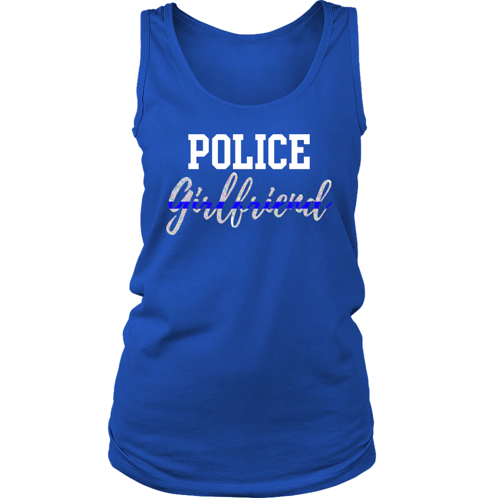 Women's Police Girlfriend Tank Top - Image 8