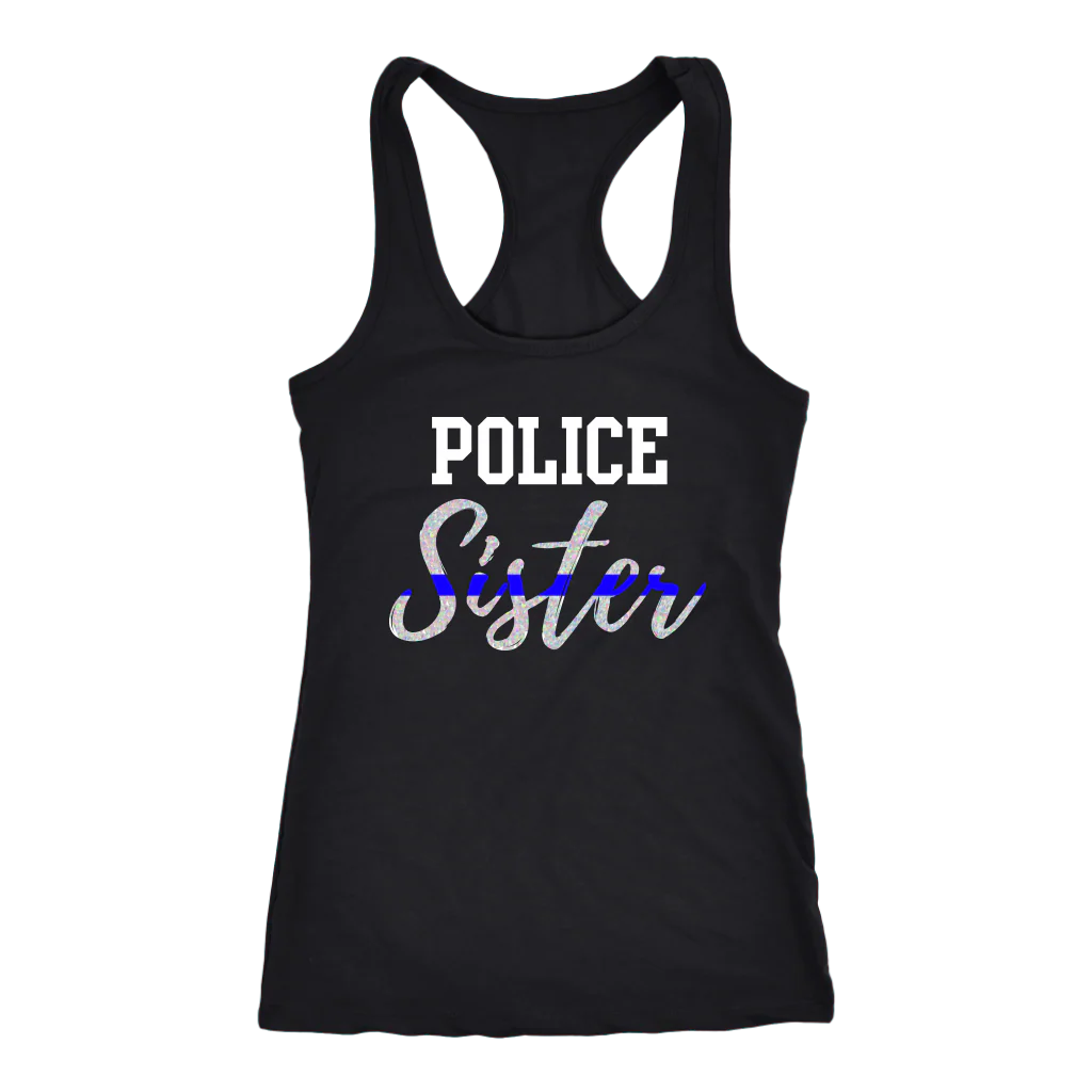 Women's Police Sister Tank Tops