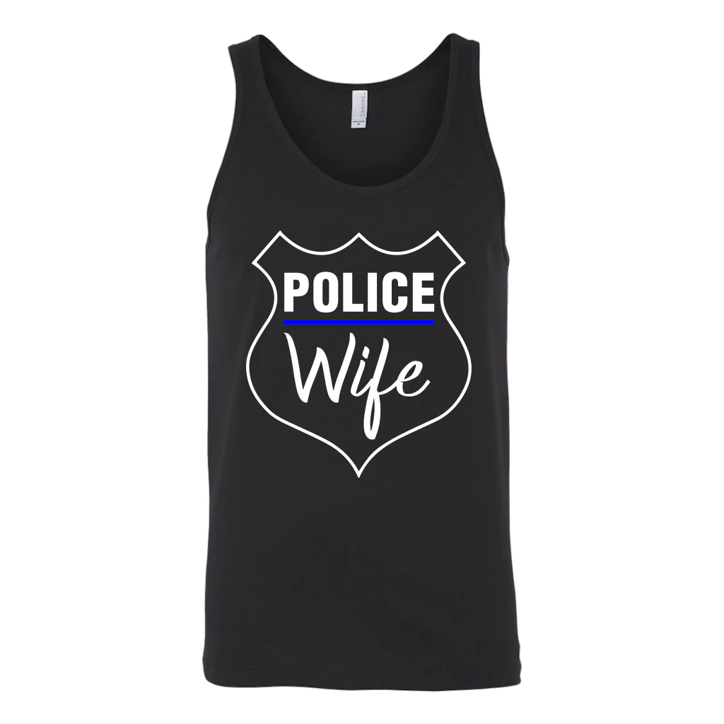 Women's Police Wife Tank Top - Image 5