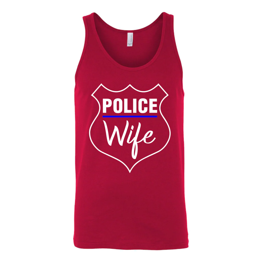 Women's Police Wife Tank Top - Image 6