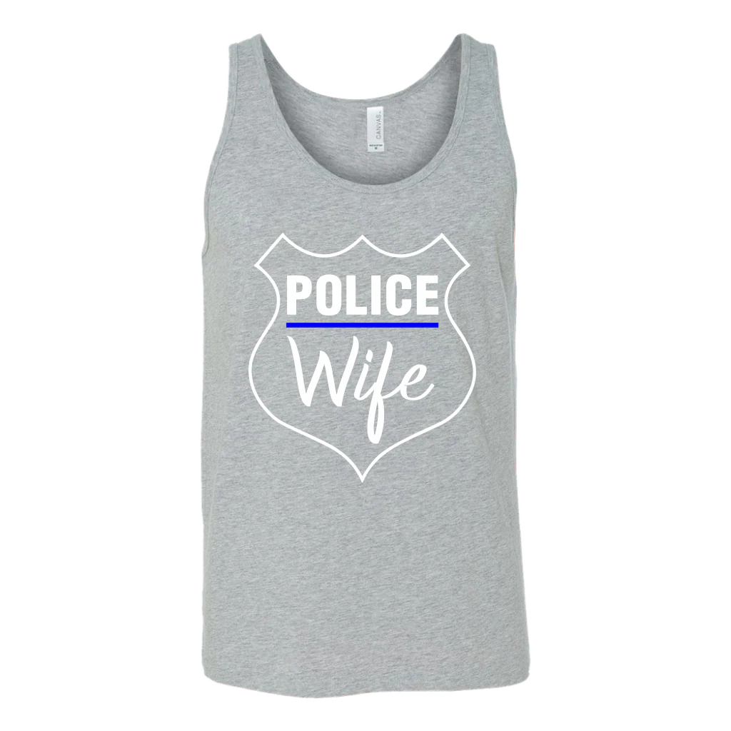 Women's Police Wife Tank Top - Image 7