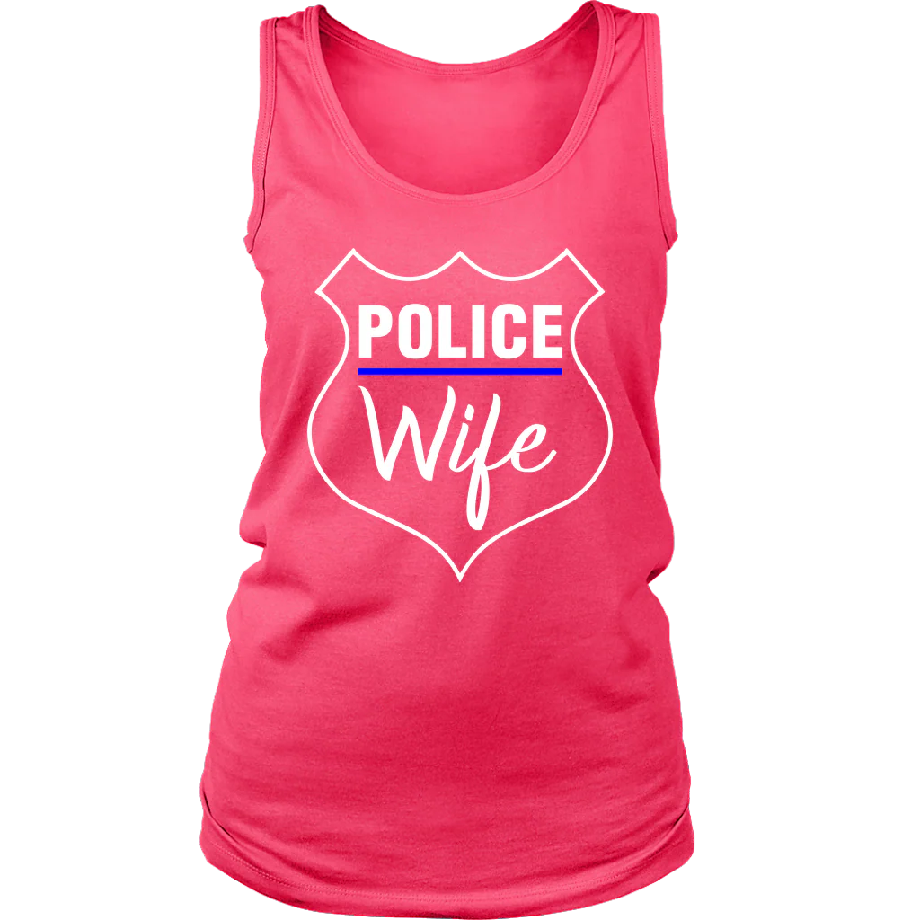 Women's Police Wife Tank Top - Image 9